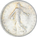 Coin, France, Semeuse, Franc, 1920, Paris, AU(50-53), Silver, KM:844.1