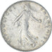 Munten, Frankrijk, Semeuse, 50 Centimes, 1918, Paris, PR, Zilver, KM:854