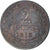 Moneta, Francja, Dupuis, 2 Centimes, 1913, Paris, AU(55-58), Brązowy, KM:841