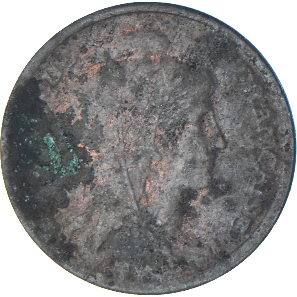 Moneta, Francia, Dupuis, Centime, 1916, Paris, MB, Bronzo, KM:840