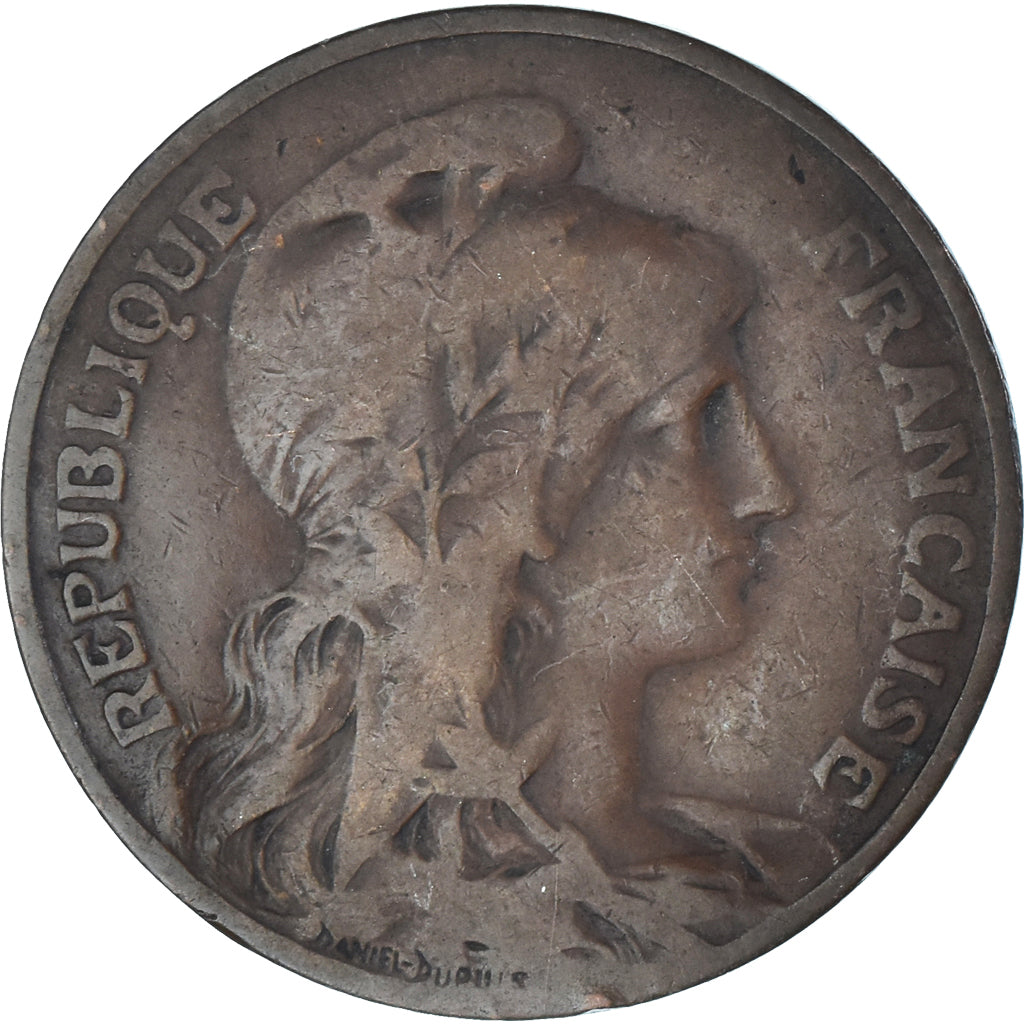 Munten, Frankrijk, Dupuis, 10 Centimes, 1903, Paris, ZF+, Bronzen, KM:843