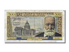 France, 500 Francs, 500 F 1954-1958 ''Victor Hugo'', 1955, KM #133a,...