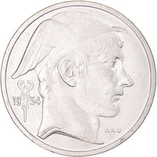 Coin, Belgium, 50 Francs, 50 Frank, 1954, MS(60-62), Silver, KM:136.1