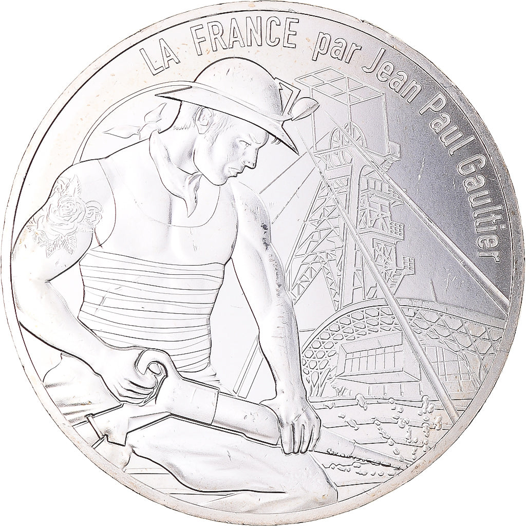Frankrijk, 10 Euro, 2017, Monnaie de Paris, La France par Jean-Paul Gaultier