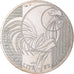 France, 10 Euro, Monnaie de Paris, Coq, 2016, MS(63), Silver