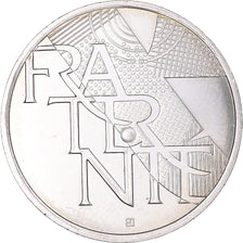 France, 5 Euro, 2013, Monnaie de Paris, Fraternité, MS(63), Silver