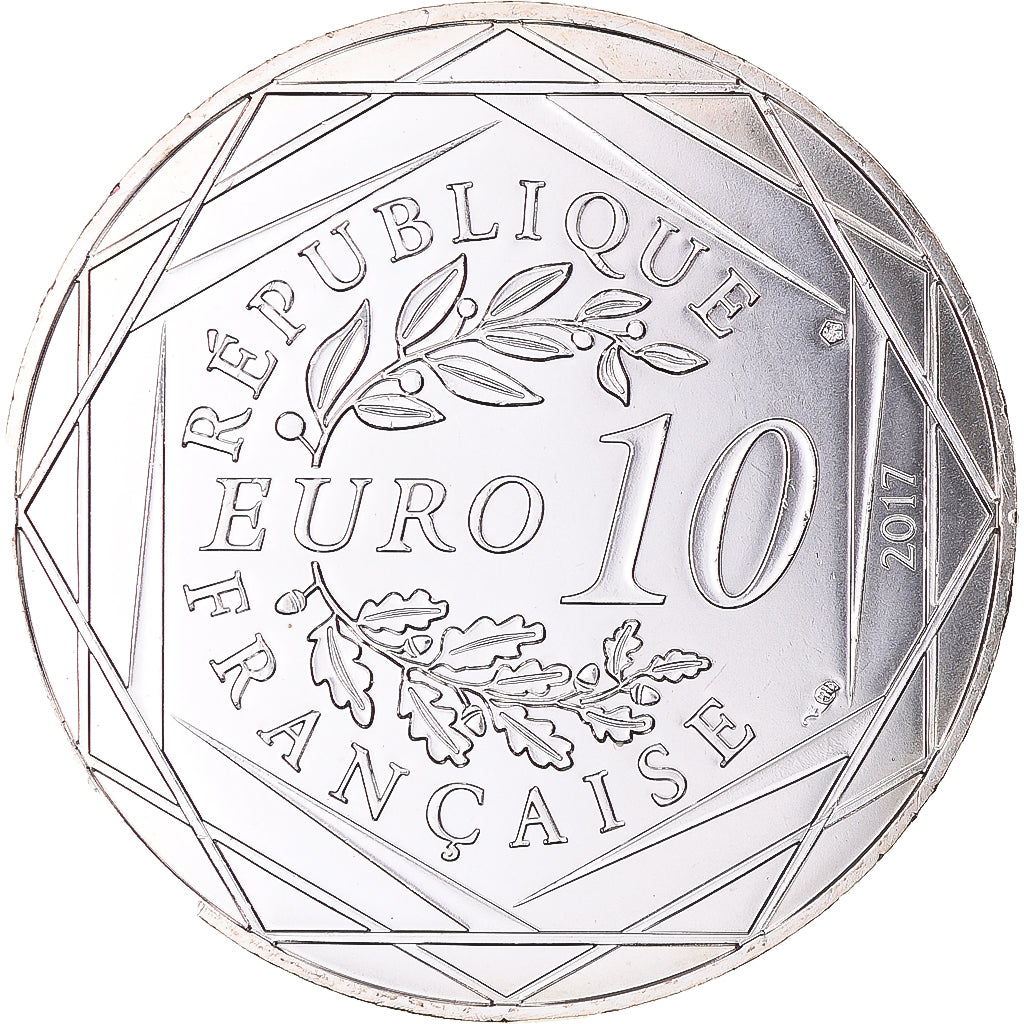 France, 10 Euro, 2017, Monnaie de Paris, La France par Jean-Paul Gaultier, SPL