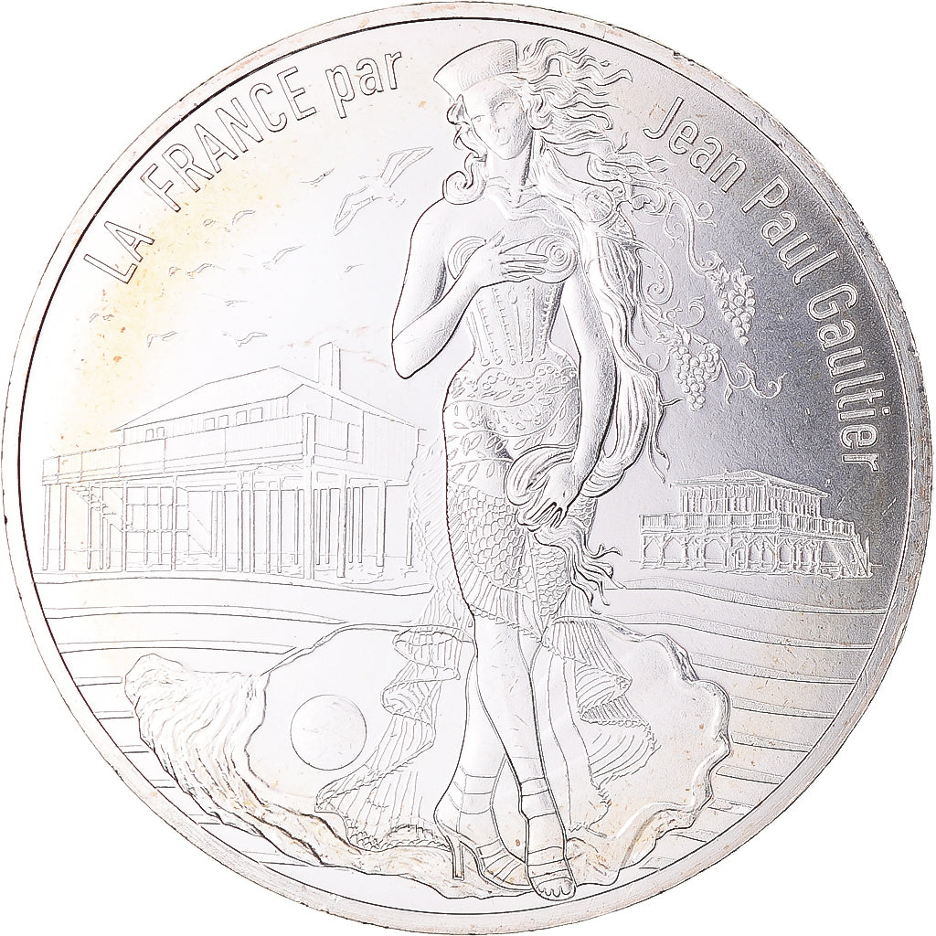 France, 10 Euro, 2017, Monnaie de Paris, La France par Jean-Paul Gaultier, SPL