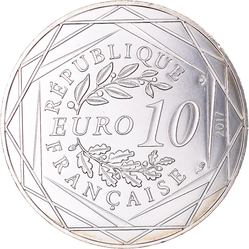 Francia, 10 Euro, 2017, Monnaie de Paris, La France par Jean-Paul Gaultier