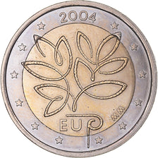 France, 2 Euro, 2004, Finland, AU(55-58), Bi-Metallic