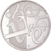 France, 5 Euro, Liberté, 2013, MS(63), Silver