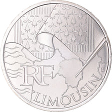 Francja, 10 Euro, Euros des régions, 2010, Monnaie de Paris, Limousin
