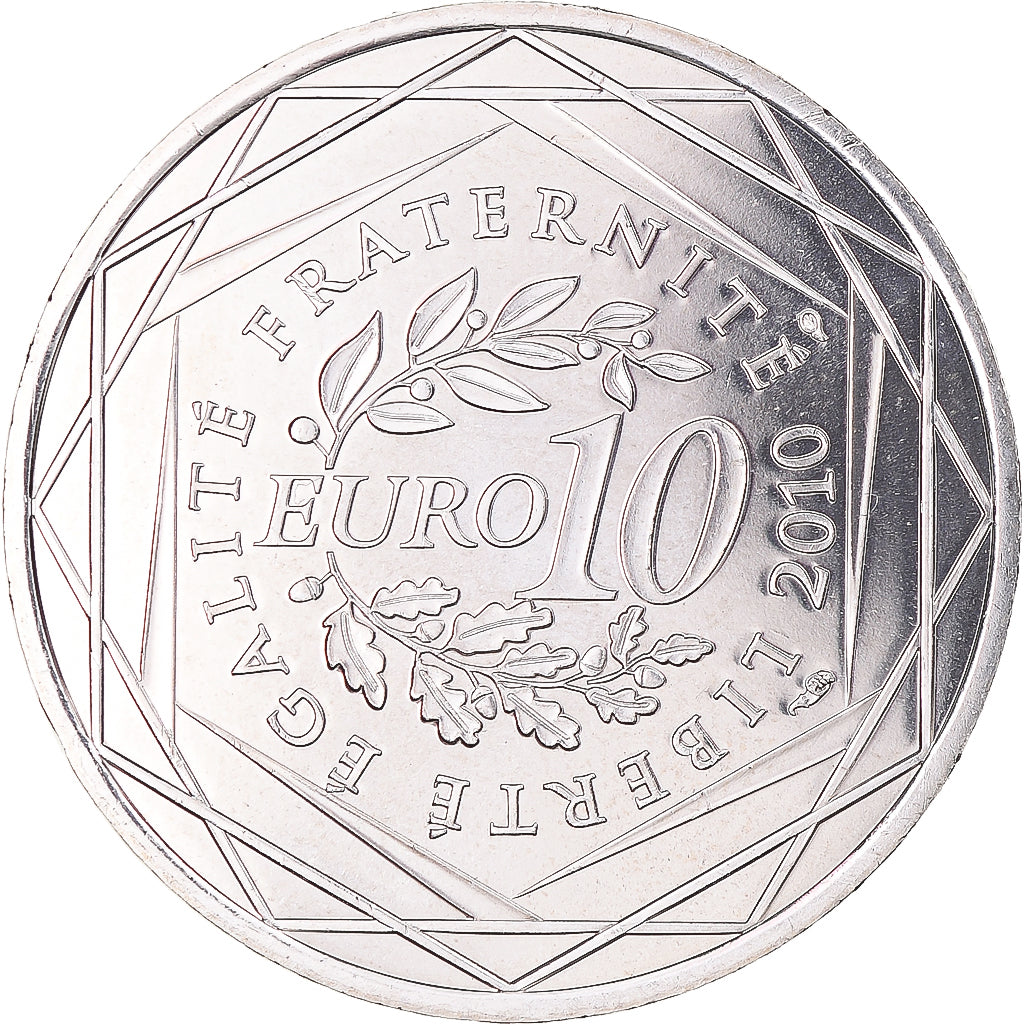 Francja, 10 Euro, Euros des régions, 2010, Monnaie de Paris, Limousin