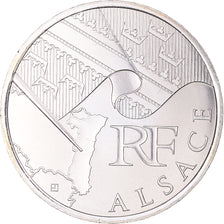 Francia, 10 Euro, Euros des régions, 2010, Monnaie de Paris, Alsace, FDC