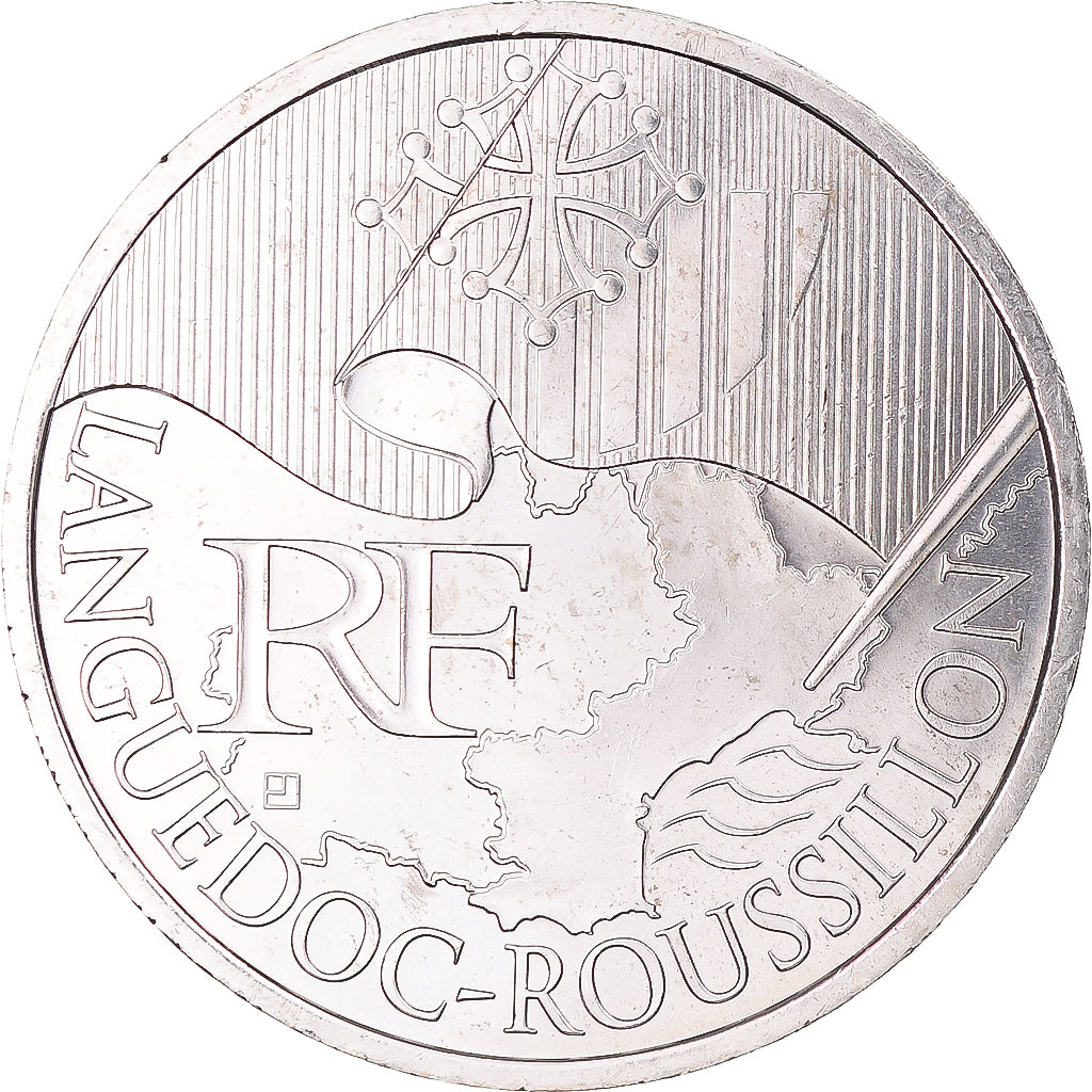 Francia, 10 Euro, Euros des régions, 2010, Monnaie de Paris, Languedoc