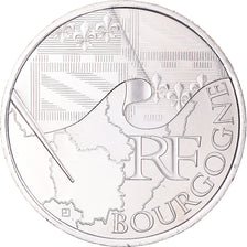 França, 10 Euro, Euros des régions, 2010, Monnaie de Paris, Bourgogne
