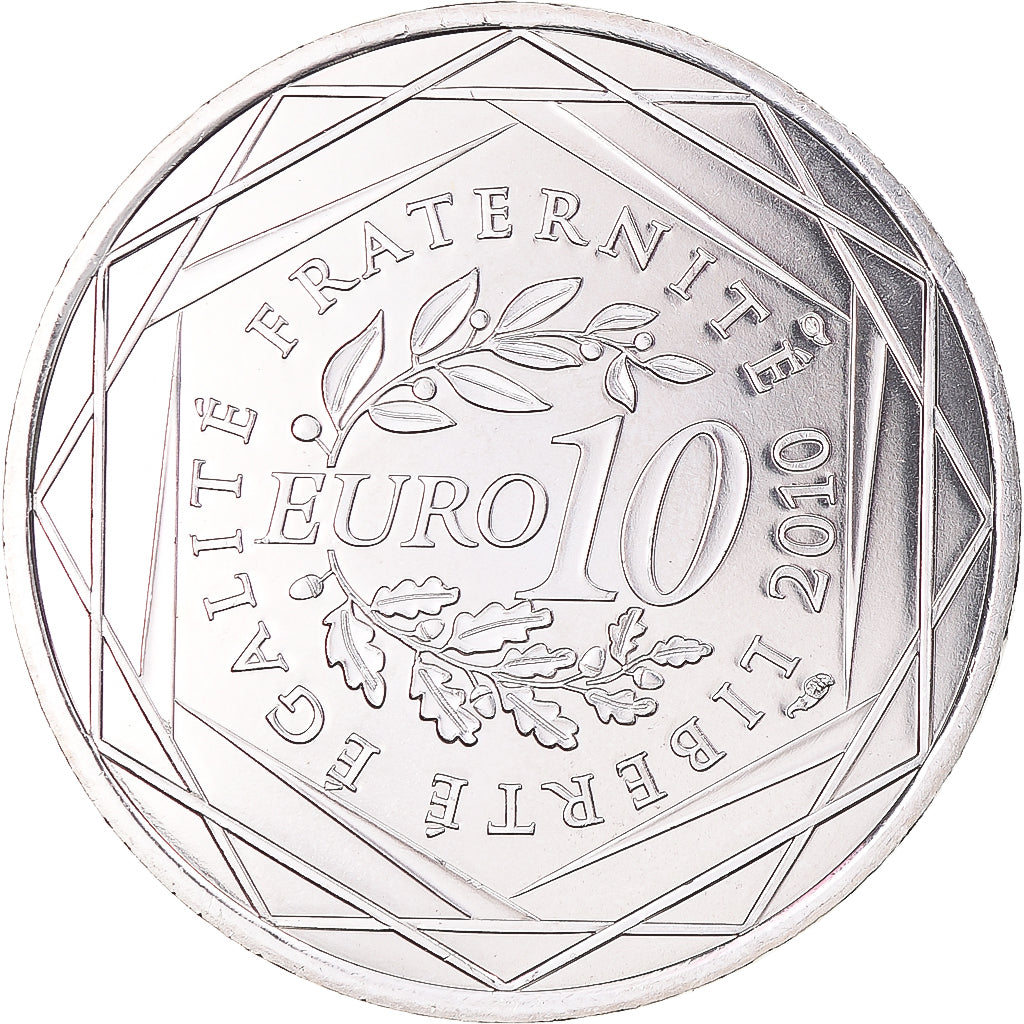 Francia, 10 Euro, Euros des régions, 2010, Monnaie de Paris, Midi-Pyrénées