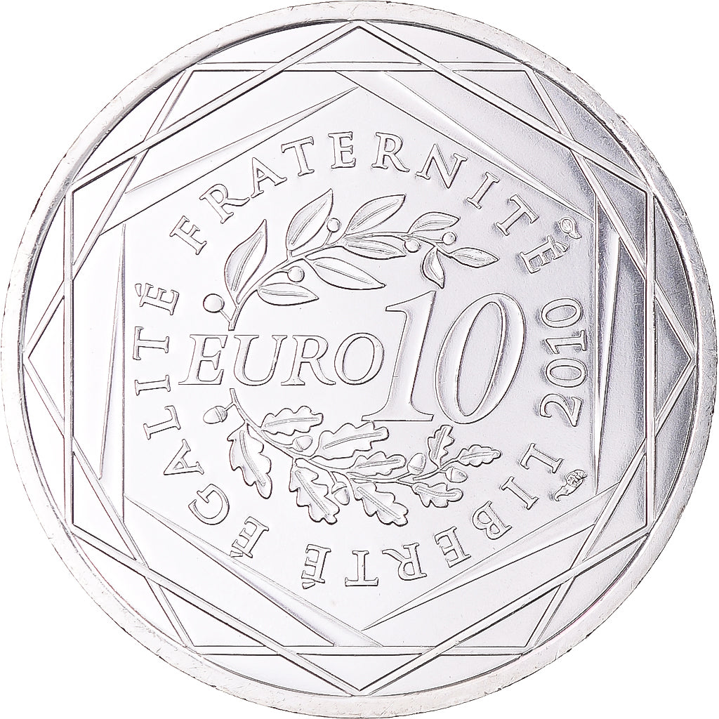Francia, 10 Euro, Euros des régions, 2010, Monnaie de Paris, Poitou-Charente