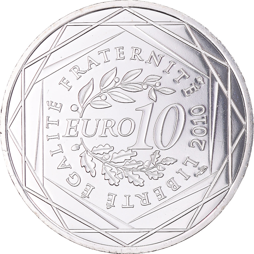 Francia, 10 Euro, Euros des régions, 2010, Monnaie de Paris, Picardie, FDC