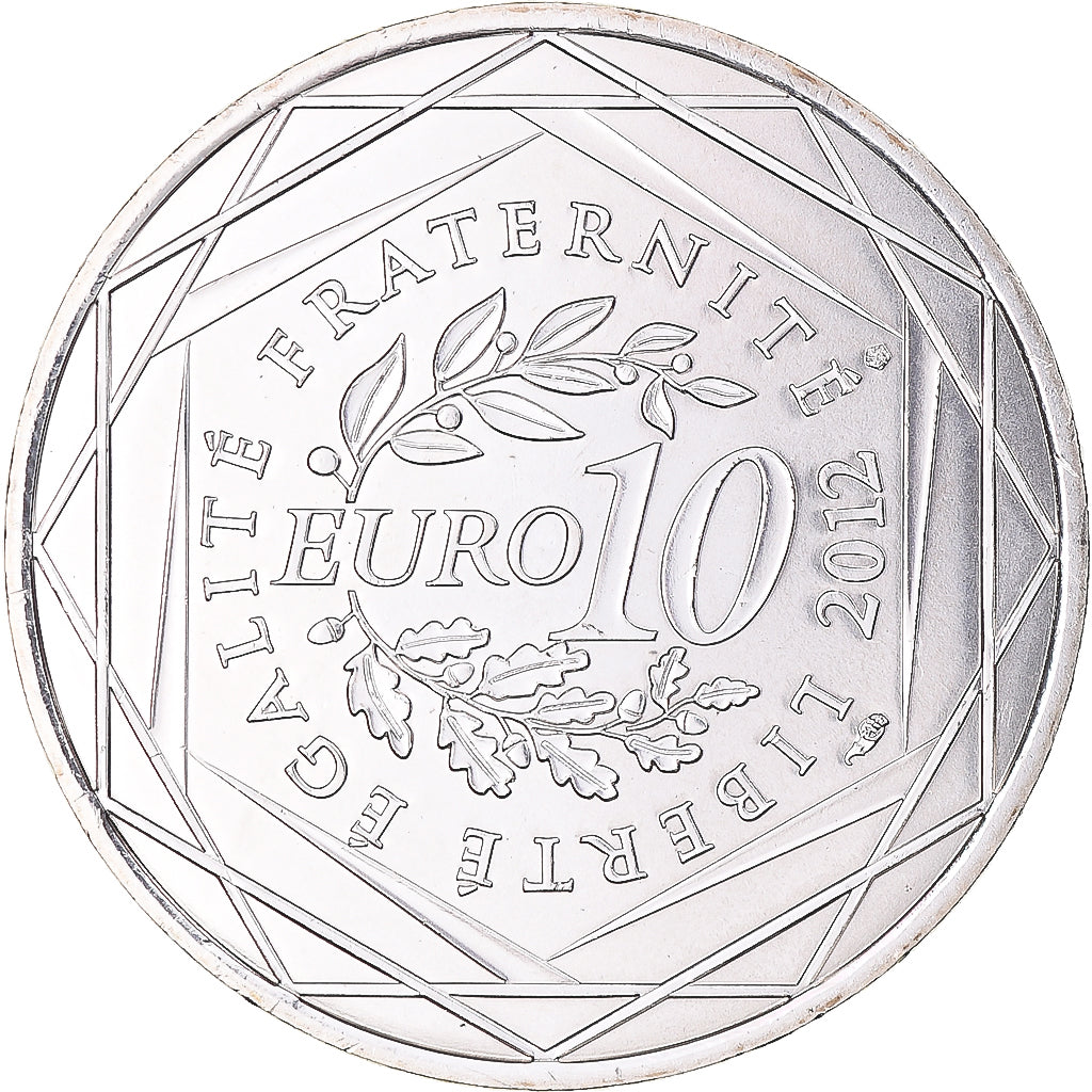 France, 10 Euro, Euros des régions, 2012, Monnaie de Paris, Midi-Pyrénées