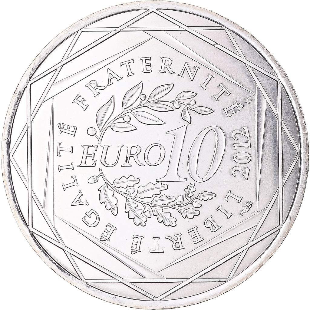 Frankreich, 10 Euro, Euros des régions, 2012, Monnaie de Paris, Auvergne, STGL