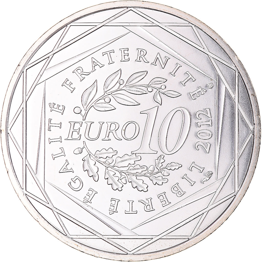 France, 10 Euro, Euros des régions, 2012, Monnaie de Paris, Ile De France