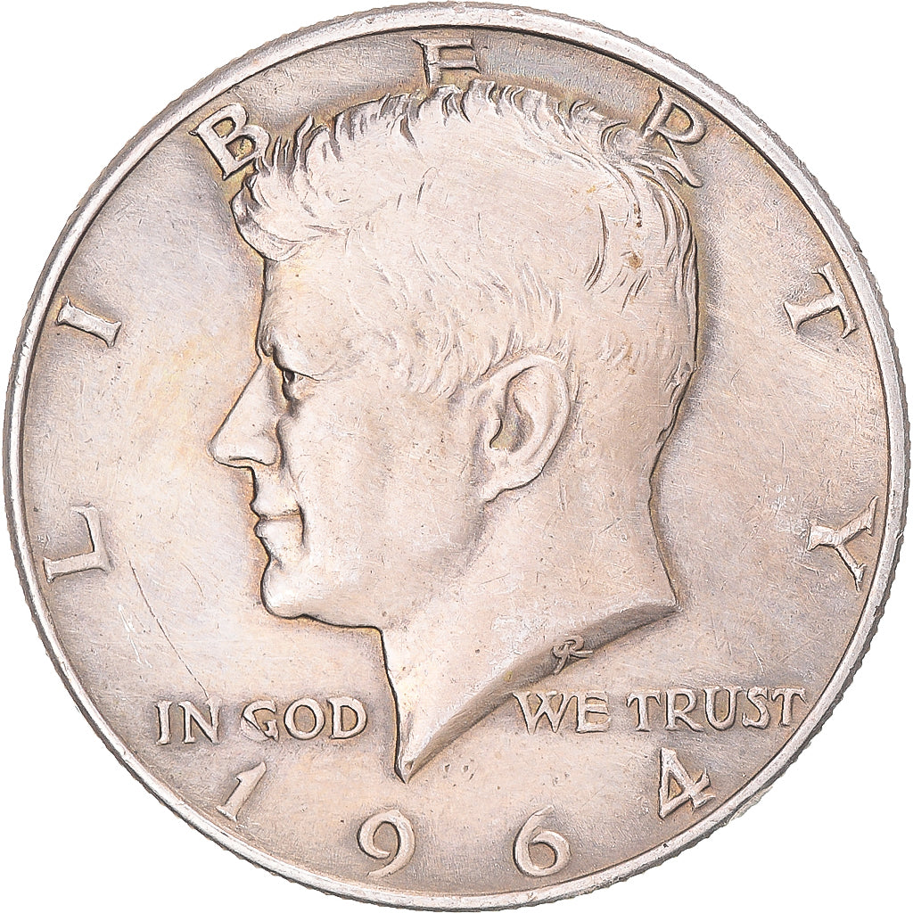 Moneta, Stati Uniti, Kennedy Half Dollar, Half Dollar, 1964, U.S. Mint, Denver