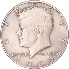 Moneta, Stati Uniti, Kennedy Half Dollar, Half Dollar, 1964, U.S. Mint, Denver