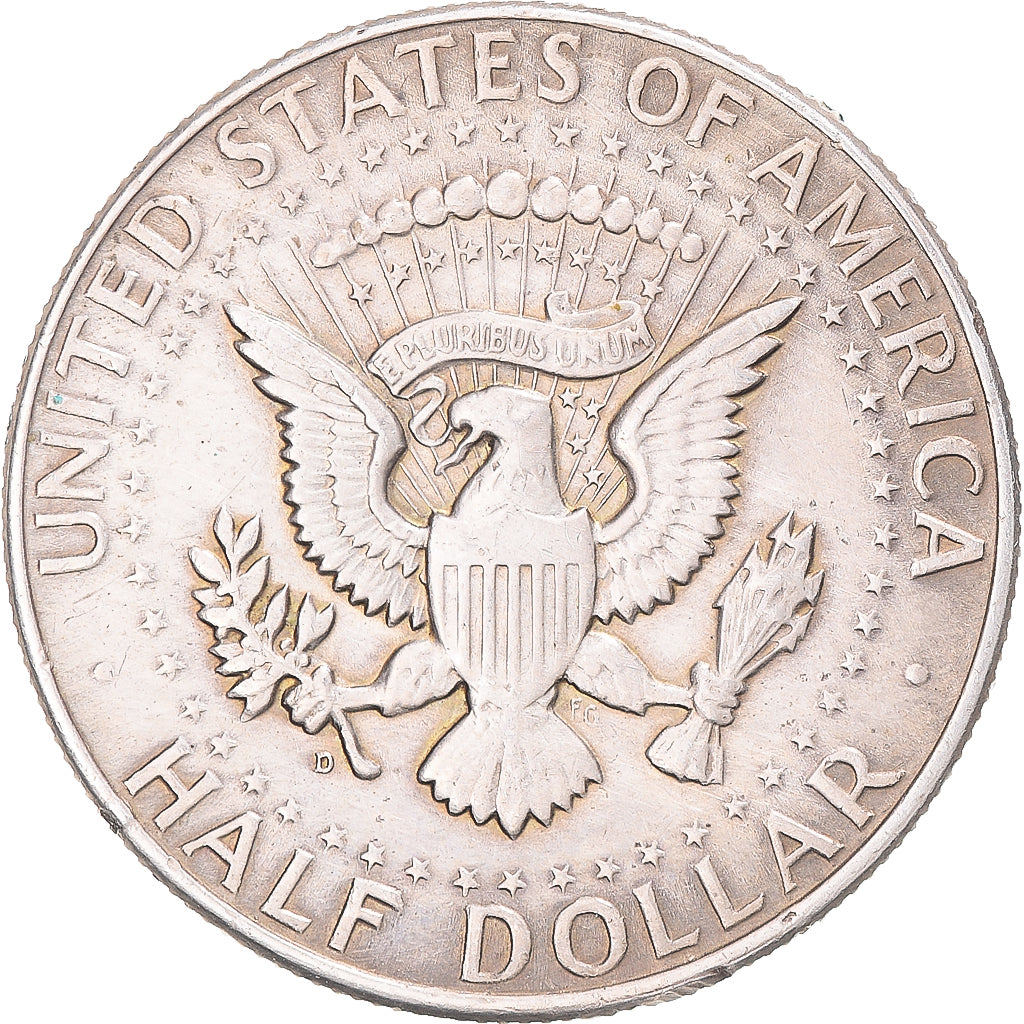 Moneta, Stati Uniti, Kennedy Half Dollar, Half Dollar, 1964, U.S. Mint, Denver