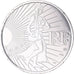 France, 10 Euro, 2009, Monnaie de Paris, Semeuse, MS(63), Silver