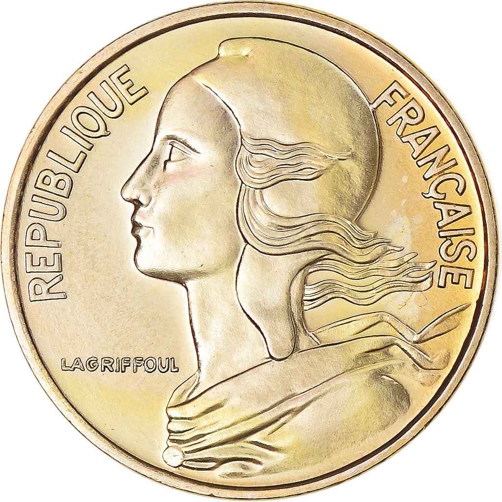 Coin, France, Marianne, 5 Centimes, 1974, Paris, MS(65-70), Aluminum-Bronze