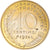 Munten, Frankrijk, Marianne, 10 Centimes, 1974, Paris, FDC, Aluminum-Bronze