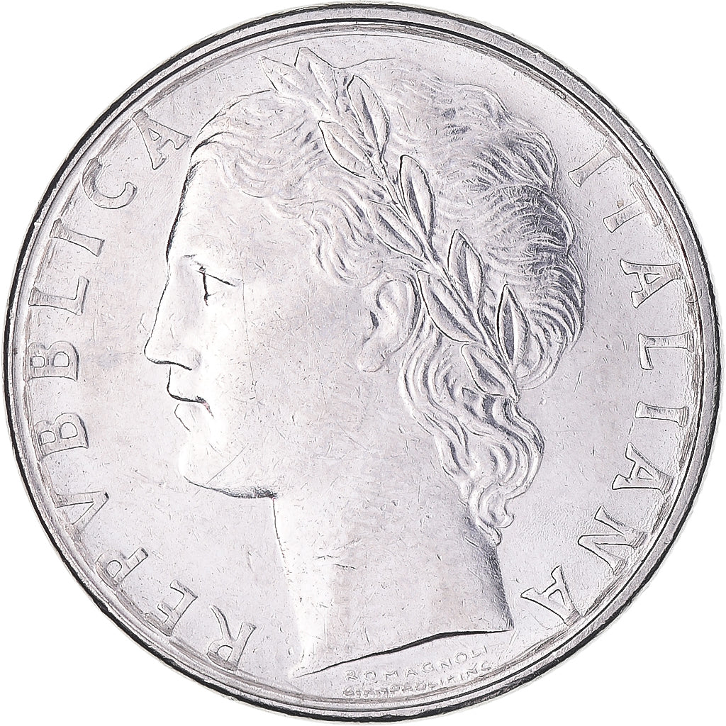 Moneda, Italia, 100 Lire, 1977, Rome, EBC, Acero inoxidable, KM:96.1