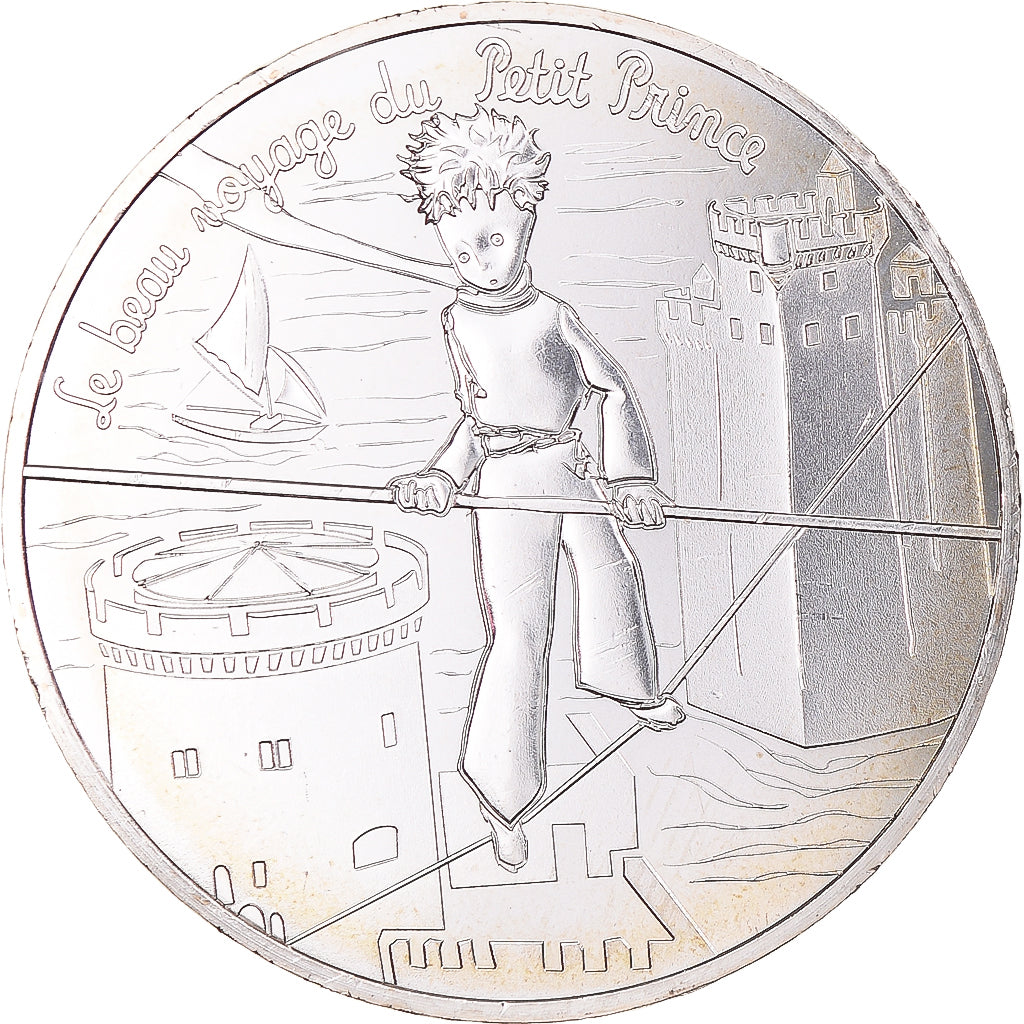 France, 10 Euro, Le beau voyage du Petit Prince, 2016, Paris, FDC, Argent