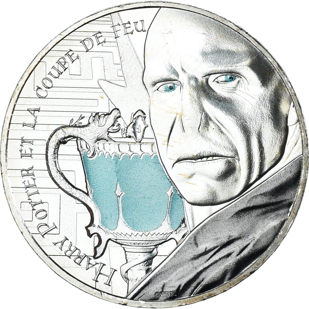 Francja, 10 Euro, 2021, Monnaie de Paris, Harry Potter et la coupe de feu.8/18