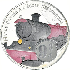 Francia, 10 Euro, 2021, Harry Potter A L'ECOLE DES SORCIERS 2/18.BU Colorized.
