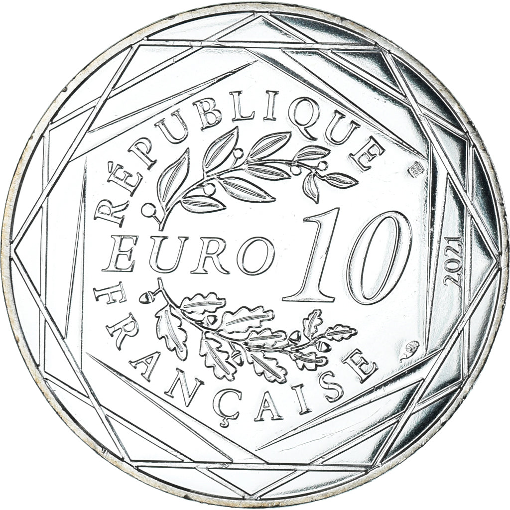 Frankrijk, 10 Euro, 2021, Harry Potter à l’école des Sorciers .1/18 BU, FDC