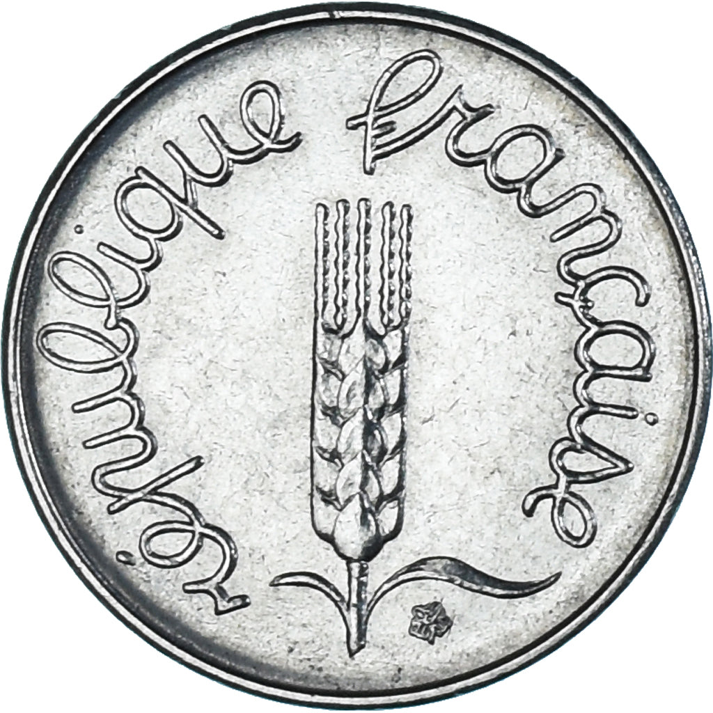 Coin, France, Épi, Centime, 1983, Paris, MS(63), Stainless Steel, KM:928