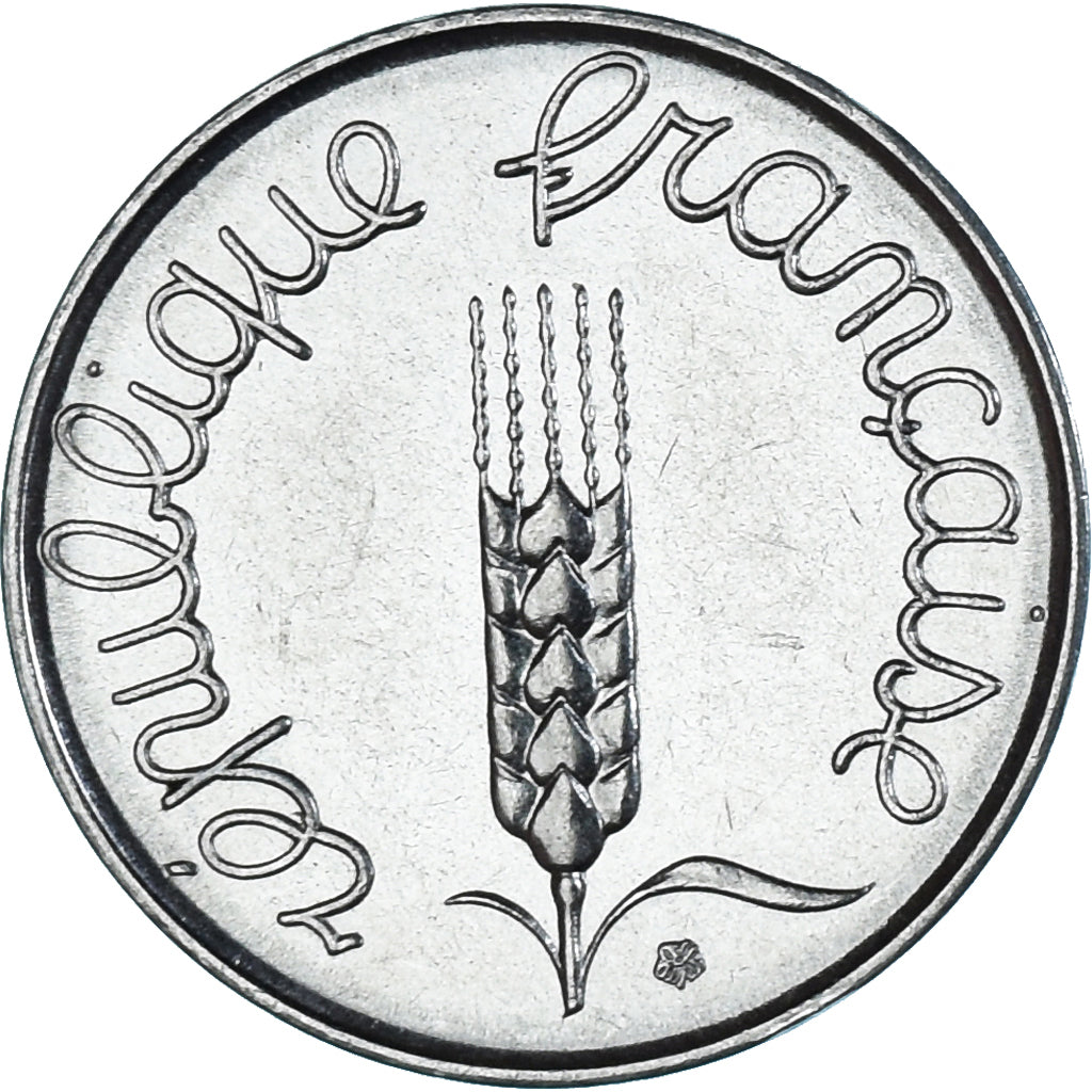 Coin, France, Épi, 5 Centimes, 1963, Paris, MS(63), Stainless Steel, KM:927