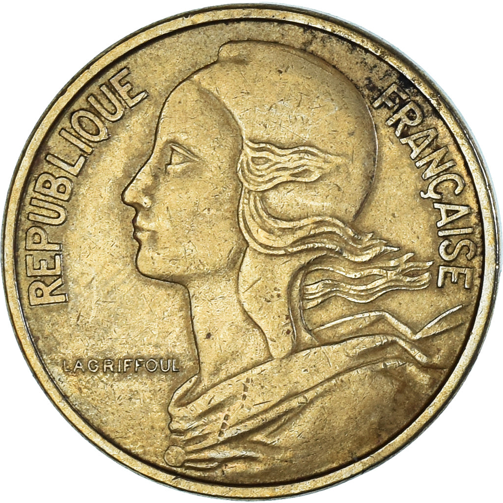 Münze, Frankreich, Marianne, 50 Centimes, 1963, VZ, Aluminum-Bronze, KM:939.2