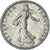 Münze, Frankreich, Semeuse, 1/2 Franc, 1967, Paris, VZ, Nickel, KM:931.1