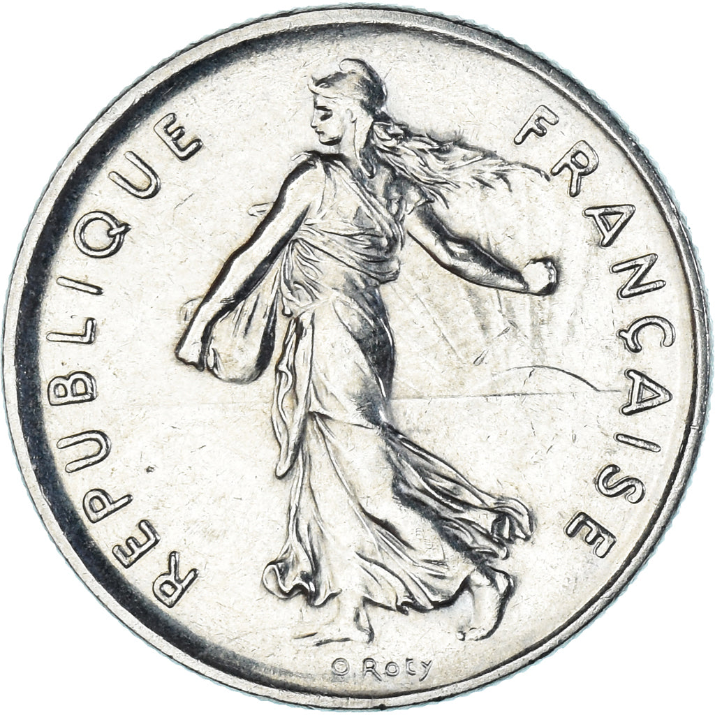 Coin, France, Semeuse, 5 Francs, 1994, Paris, MS(64), Nickel Clad Copper-Nickel