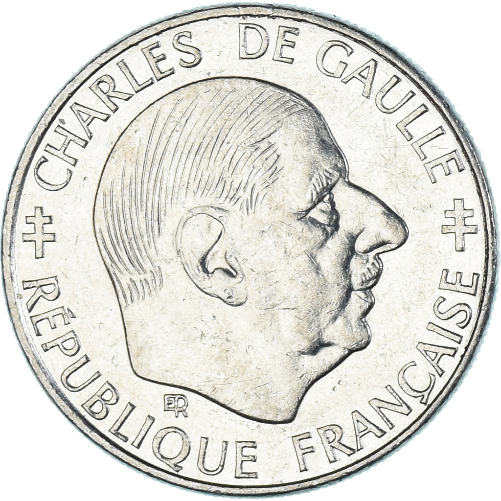 Munten, Frankrijk, Charles de Gaulle, Franc, 1988, Paris, sans différents, PR