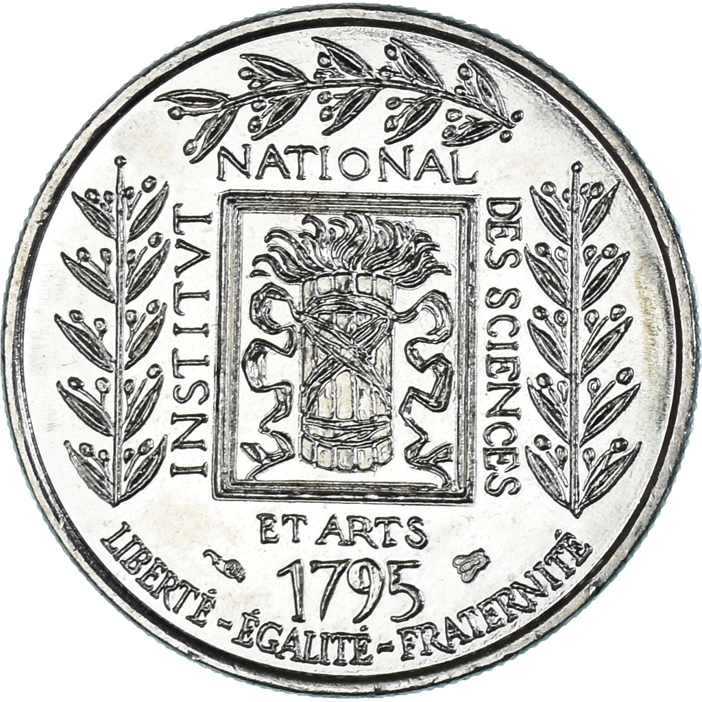 Coin, France, Institut, Franc, 1995, MS(64), Nickel, KM:1133