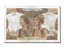 Banknote, France, 5000 Francs, 5 000 F 1949-1957 ''Terre et Mer'', 1949
