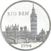 Coin, France, 100 Francs-15 Ecus, 1994, Proof, MS(63), Silver, KM:1070