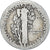 Coin, United States, Mercury Dime, Dime, 1919, U.S. Mint, Denver, F(12-15)