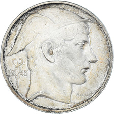 Coin, Belgium, 50 Francs, 50 Frank, 1948, AU(55-58), Silver, KM:136.1