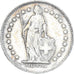 Moneta, Svizzera, 1/2 Franc, 1948, Bern, BB+, Argento, KM:23