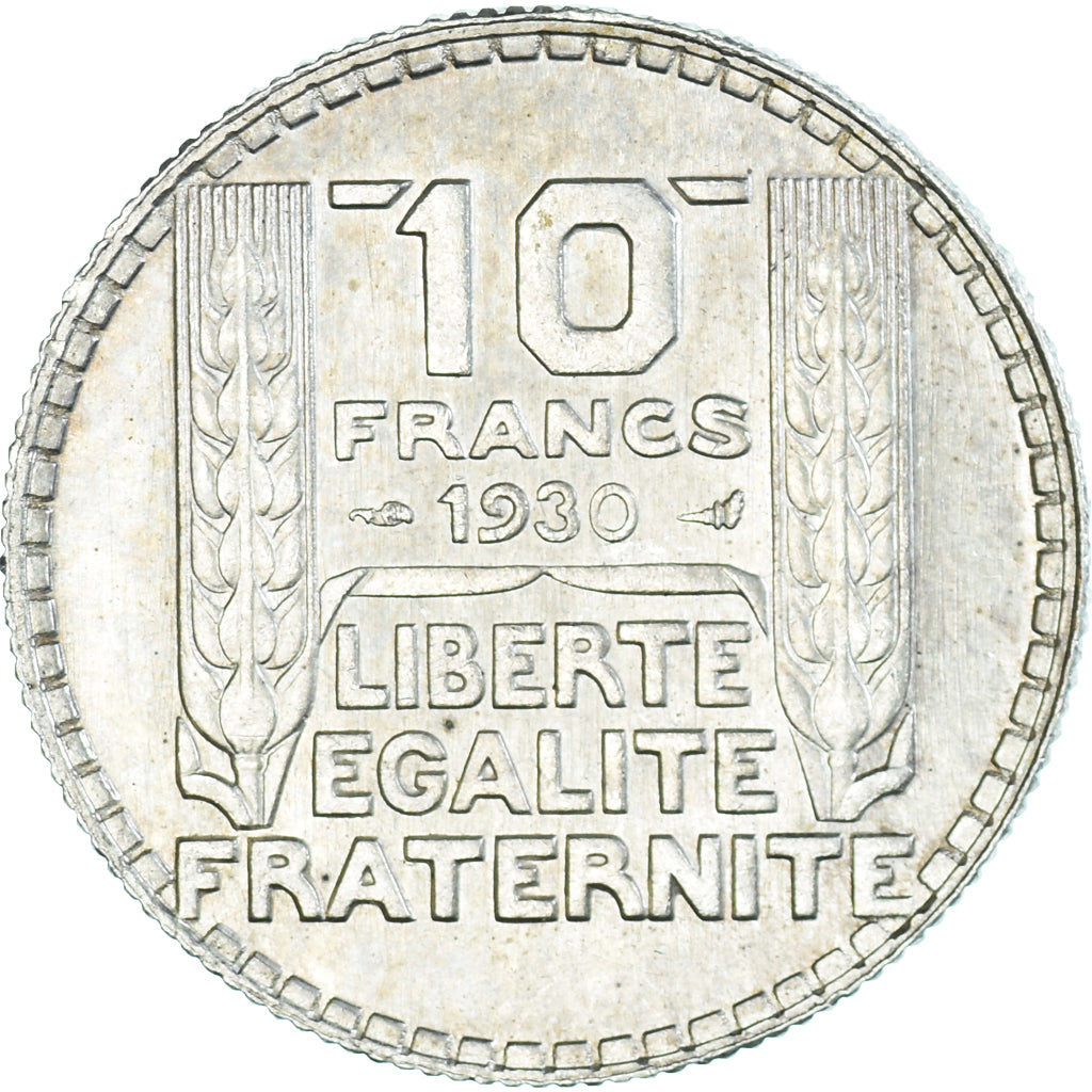 Munten, Frankrijk, Turin, 10 Francs, 1930, Paris, PR, Zilver, KM:878